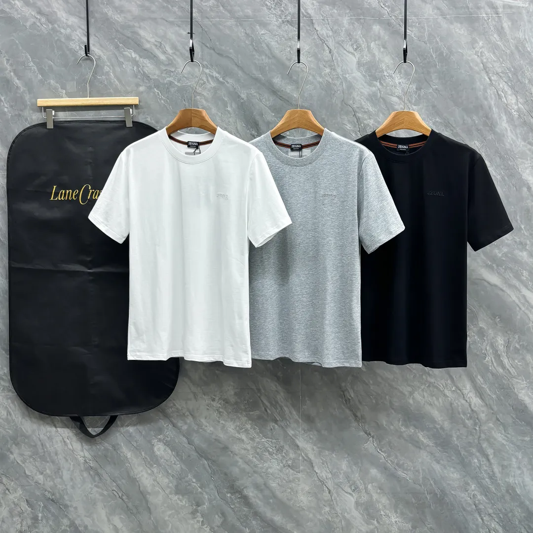 Zegna，2026ss ， ，Original ， T ， ， Breathable， 🪡 logo， ！ ，Sizes：S-2XL